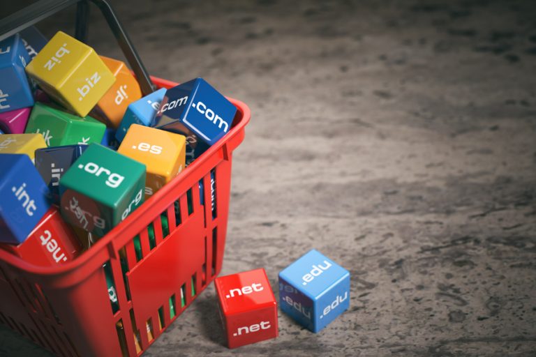 photo of blocks with domains